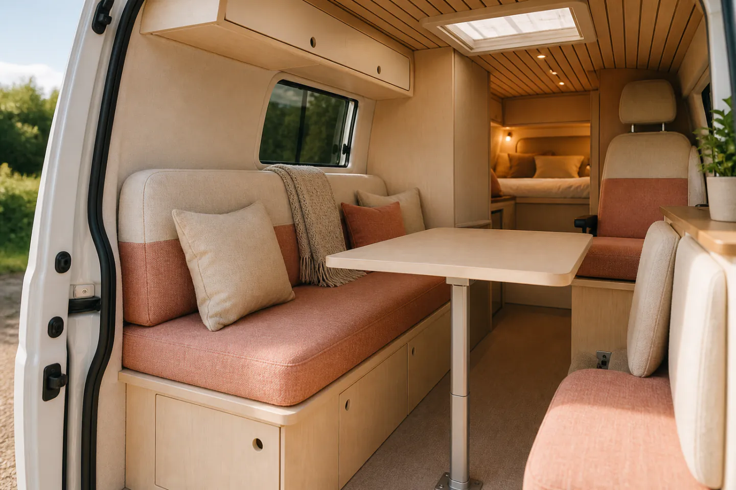 Campervan interior