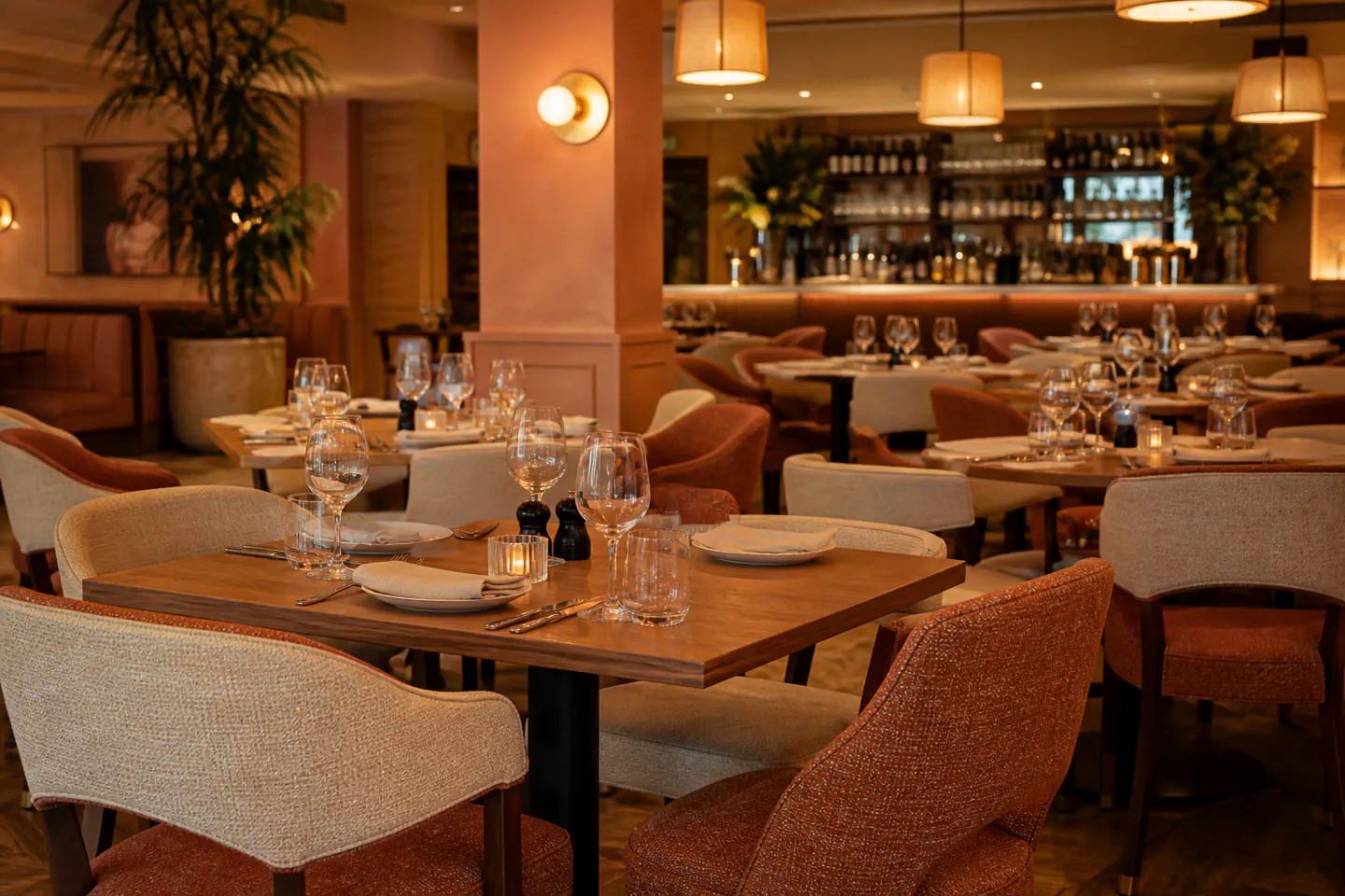 Restaurant dining room