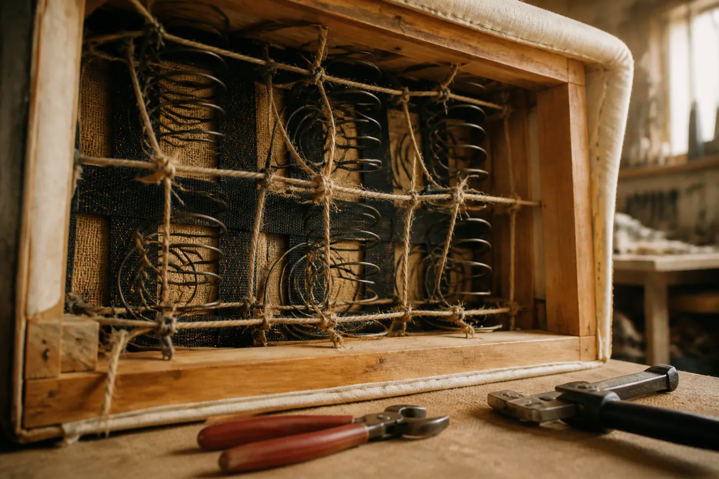 Furniture interior structure