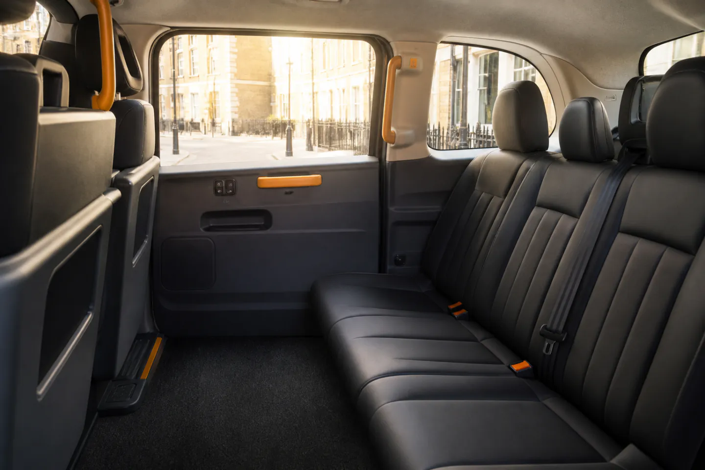 Taxi interior